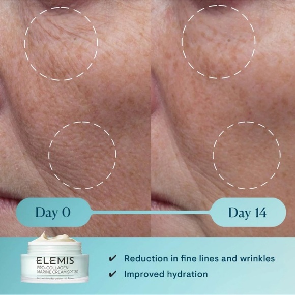 Elemis Pro-Collagen Anti Aging Marine Cream Face Moisturizer SPF 30 NIB - Picture 11 of 12